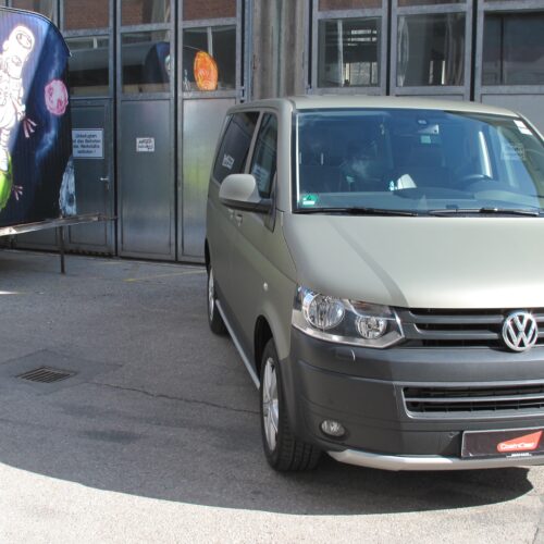 VW T5 Panamericana, foliert in Midnight Sand Matt Metallic
