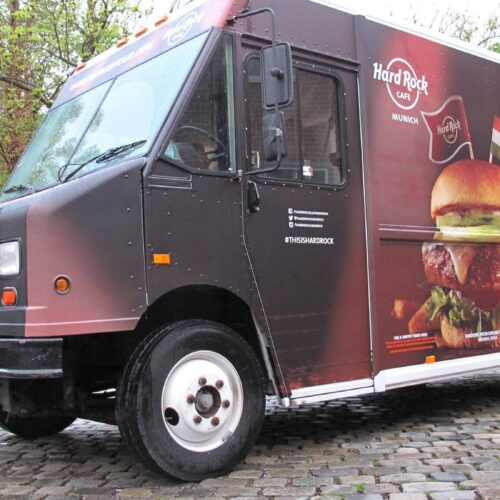 Food Truck - Komplettfolierung mit Digitaldruck