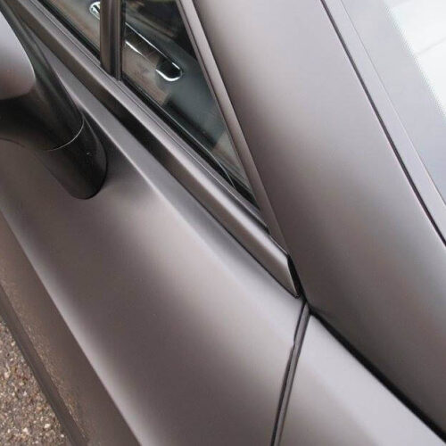Bentley - Komplettfolierung, Schwarz Seidenmatt, Folierung Chromteile