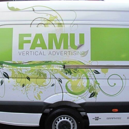 Sprinter - Vollfolierung, Beschriftung, Inneneinbau, PU-Beschichtung