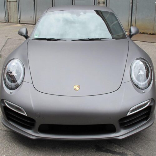 Porsche 991 - Vollfolierung, Charcoal matt metallic