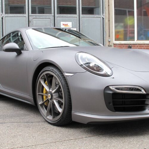 Porsche 991 - Vollfolierung, Charcoal matt metallic