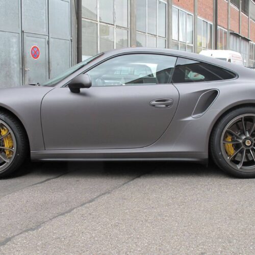 Porsche 991 - Vollfolierung, Charcoal matt metallic