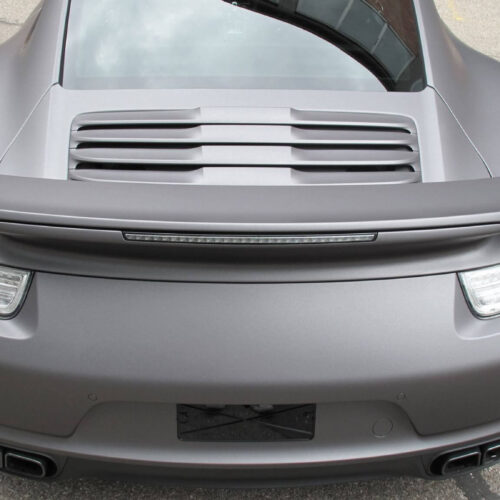 Porsche 991 - Vollfolierung, Charcoal matt metallic