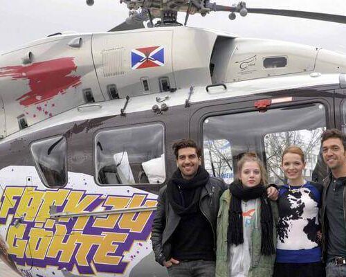 Fack Ju Göhte, Hubschrauber, Teilfolierung, Digitaldruck