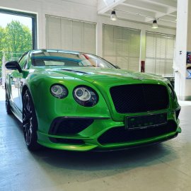 Bentley Continental Supersport: Steinschlagschutzpaket (Haube, Kotflügel, Stoßfänger vorn, Spiegel, Scheibenrahmen)