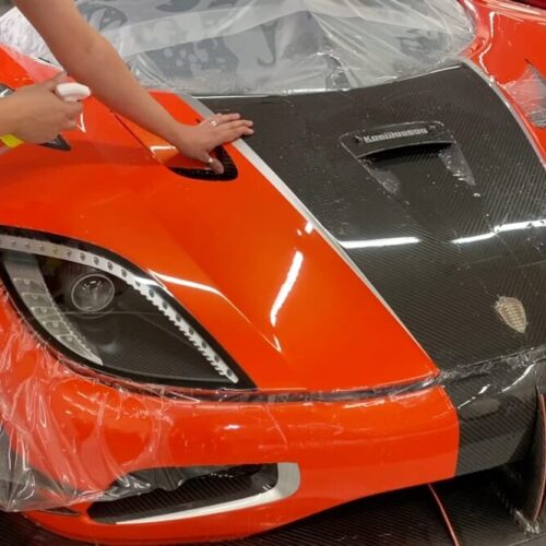 Koenigsegg One of 1: Steinschlagschutzpaket (Haube, Stoßfänger vorn)