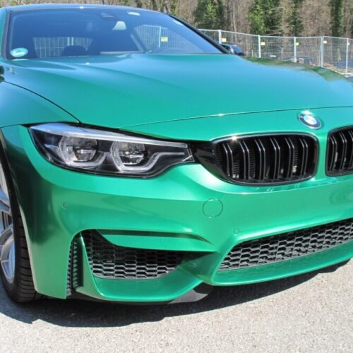 BMW M3 Radioactive Green, Komplettfolierung