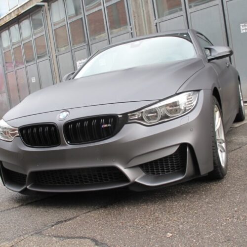 BMW M4 Grau Matt Metallic