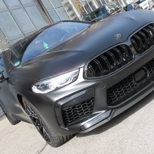 BMW M8 Schwarz seidenmatt