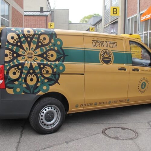 Catering Truck (MB Vito) mit Folierung