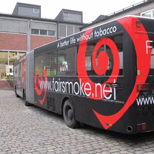 Autofolierung auch für Busse