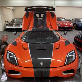 Koenigsegg One of 1: Steinschlagschutzpaket (Haube, Stoßfänger vorn)