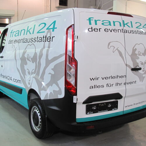 Komplette Beschriftung für NFZ: Ford Transit von Eventausstatter frankl24