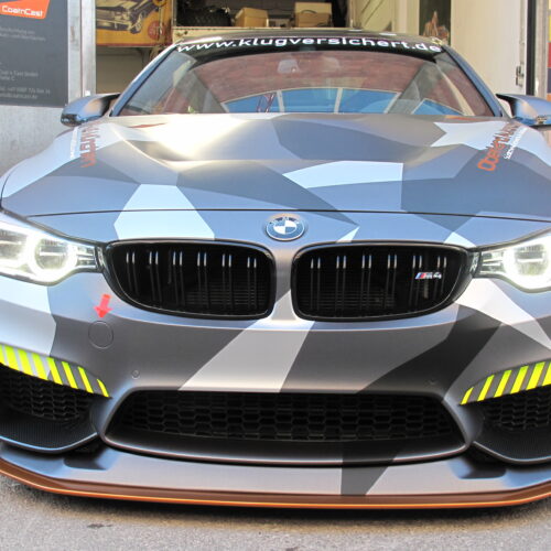 Komplettfolierung + Designfolierung auf BMW M4 GTS