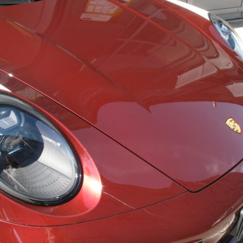 PPF-Folie auf Porsche 911 Targa 4S Motorhaube