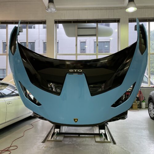 Lamborghini Huracán STO in unserer Werkstatt