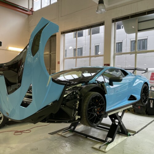 Lamborghini Huracán STO in unserer Werkstatt
