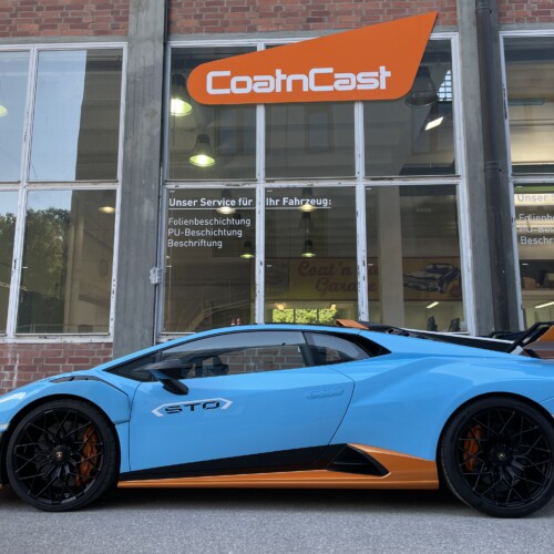 Lamborghini Huracán STO im Original Design und mit PPF-Steinschlagschutz