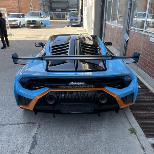 Lamborghini Huracán STO im Original Design und mit PPF-Steinschlagschutz