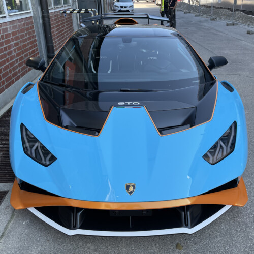 Lamborghini Huracán STO im Original Design und mit PPF-Steinschlagschutz