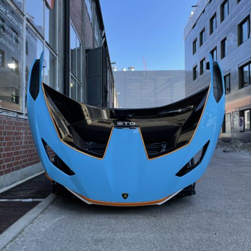 Lamborghini Huracán STO im Original Design und mit PPF-Steinschlagschutz