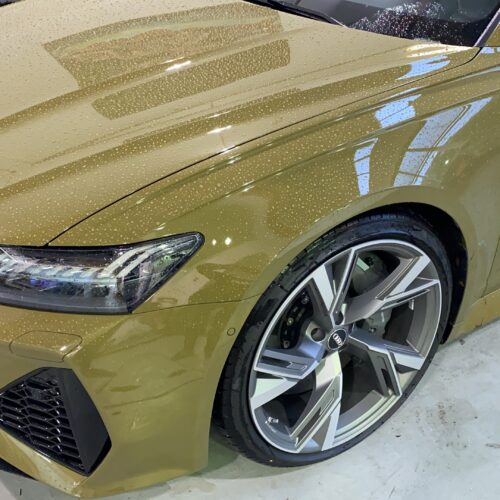 Audi RS6 mit PPF Steinschlagschutzfolierung