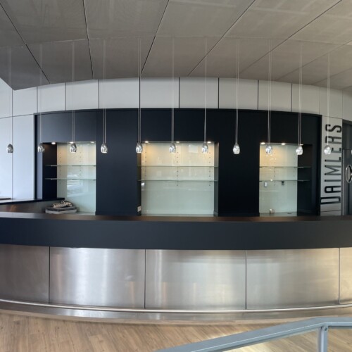 Objektfolierung: Daimler's Bar
