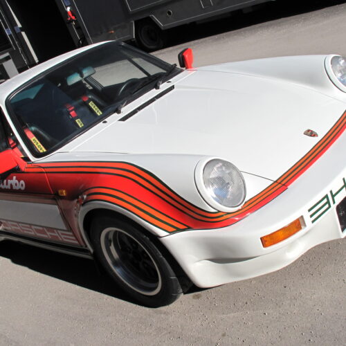 Komplettfolierung Porsche 930 Turbo RUF Motorsport