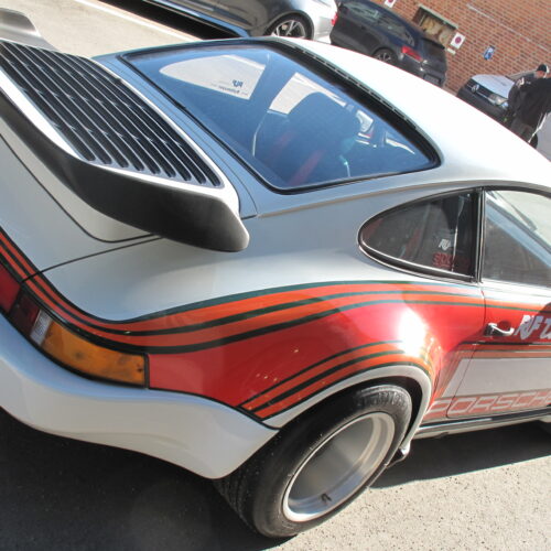 Komplettfolierung Porsche 930 Turbo RUF Motorsport
