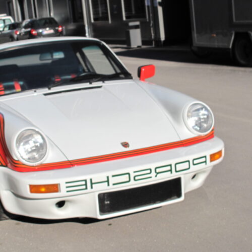 Komplettfolierung Porsche 930 Turbo RUF Motorsport