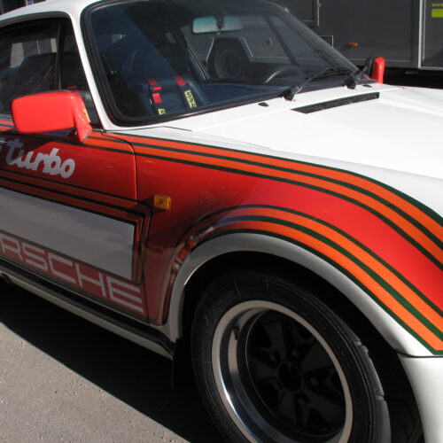 Komplettfolierung Porsche 930 Turbo RUF Motorsport