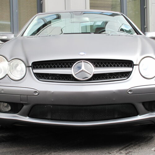 Mercedes-Benz SL55 vollfoliert in Charcoal matt
