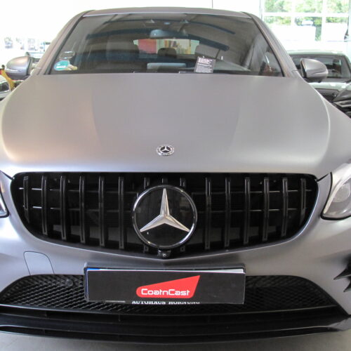 Mercedes-Benz GLE in Dark Grey matt foliert