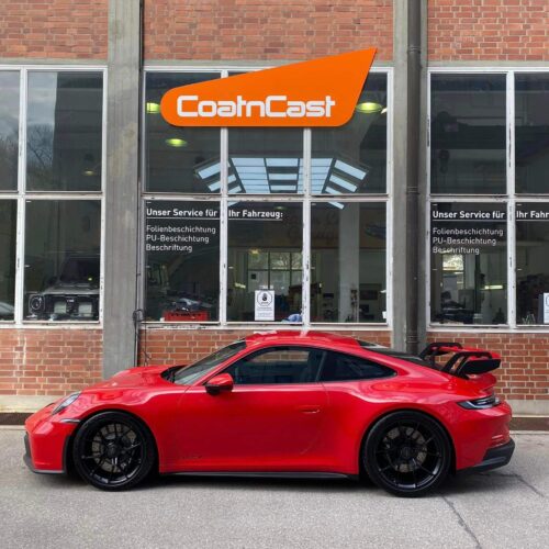 Steinschlagschutz für Porsche GT3