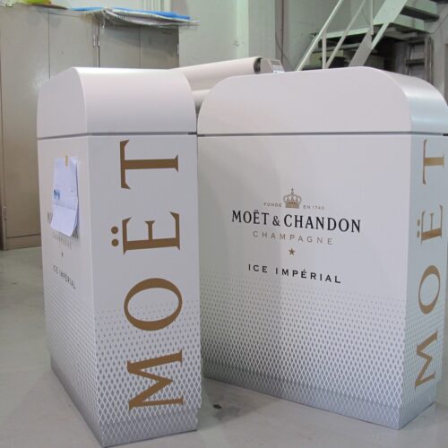 Messetheken für Moët & Chandon